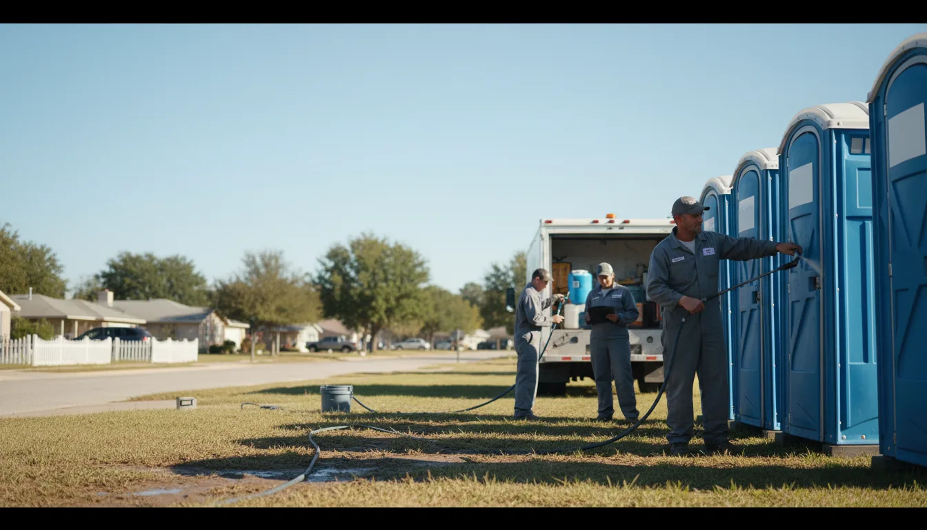 Long-Term Portable Toilet Rental in Patterson, GA near me